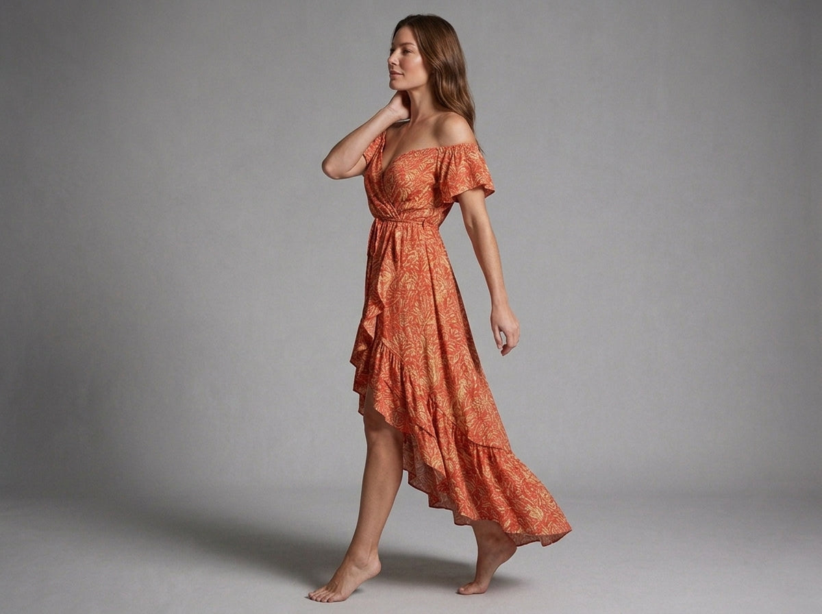 High-low dress bohemian Collection